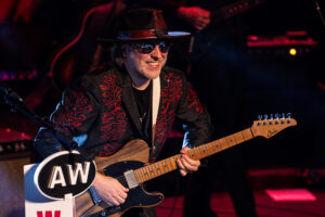 Andy Wood performing live at the Bijou