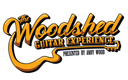 The Woodshed Guitar Experience logo